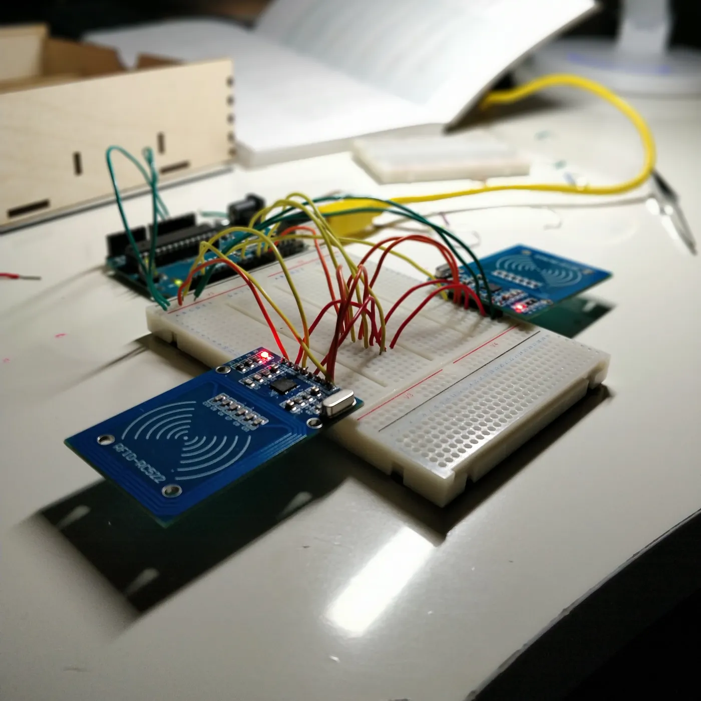 RFID readers need space